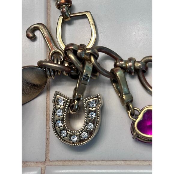 VERY RARE VINTAGE JUICY COUTURE CHARM BRACELET VHTF 2001 2000s Y2K - Picture 12 of 16